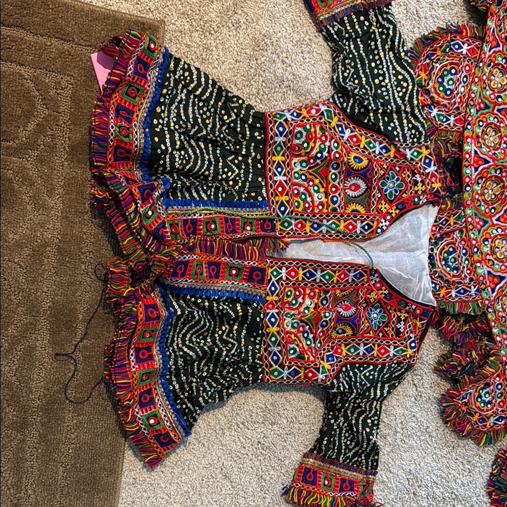 Colorful Embroidered Jacket